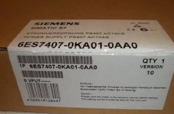 6ES7407-0KA01-0AA0-SIEMENS PS 407 Power Supply 10A