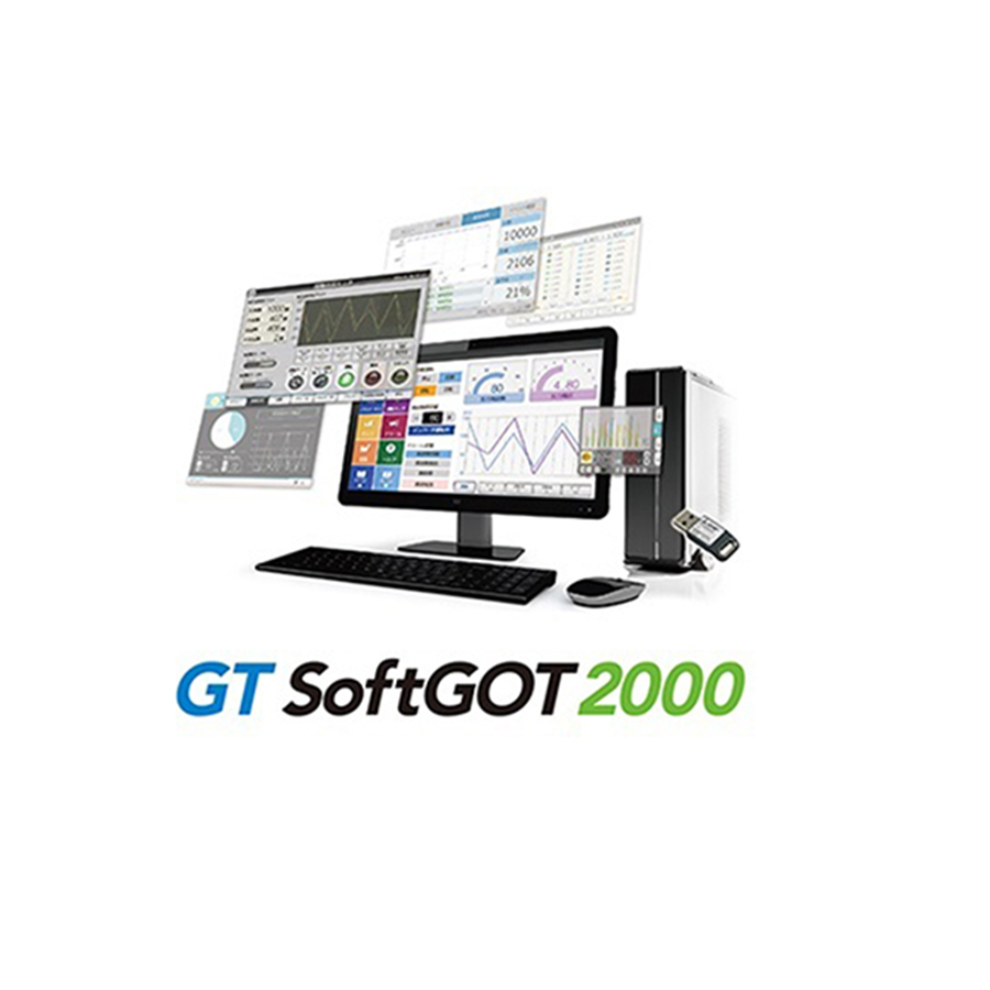 Mitsubishi GT SoftGOT2000-USB RT V HMI Software