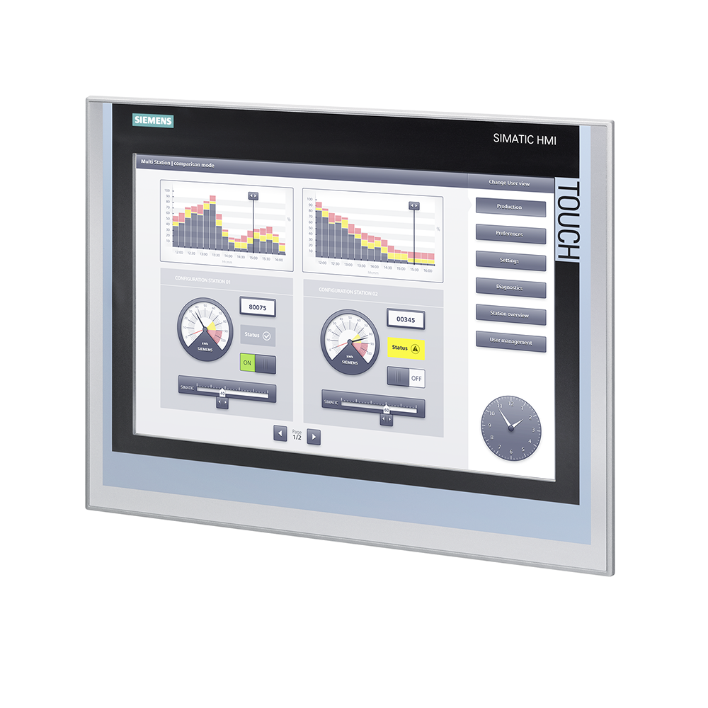 Siemens 6AV2124-0QC02-0AX2 HMI TP1500 Comfort Panel