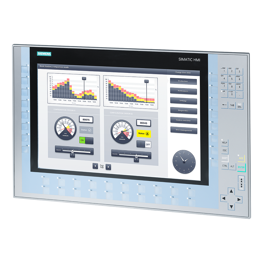 Siemens 6AV2124-1QC02-0AX2 HMI KP1500 Comfort Panel
