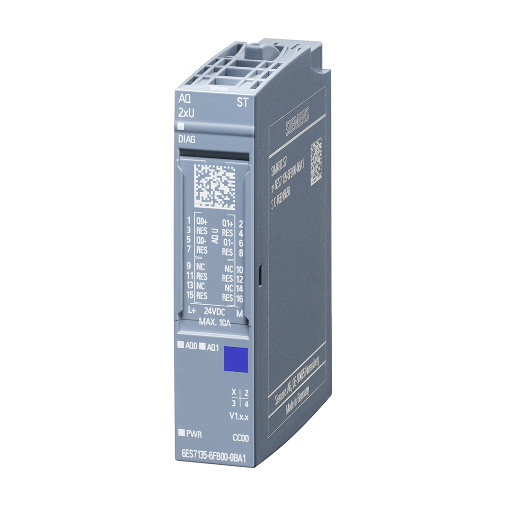 Siemens 6ES7135-6FB00-0BA1 AQ 2xU Standard ET-200SP