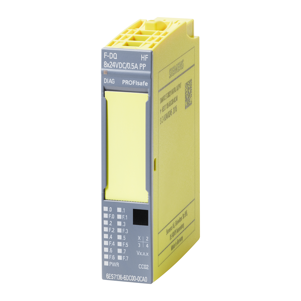 Siemens 6ES7136-6DC00-0CA0 F-DQ 8 x 24 V DC / 0.5A ET-200SP