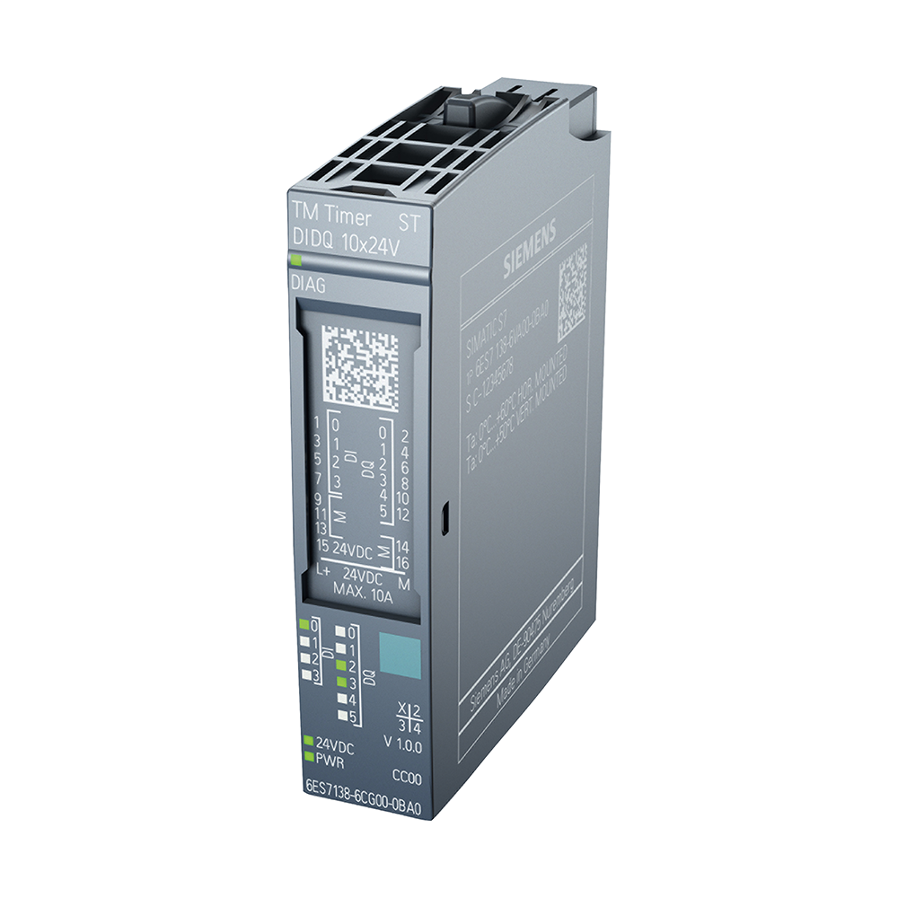 Siemens 6ES7138-6CG00-0BA0 DIDQ 10x24V ET-200SP