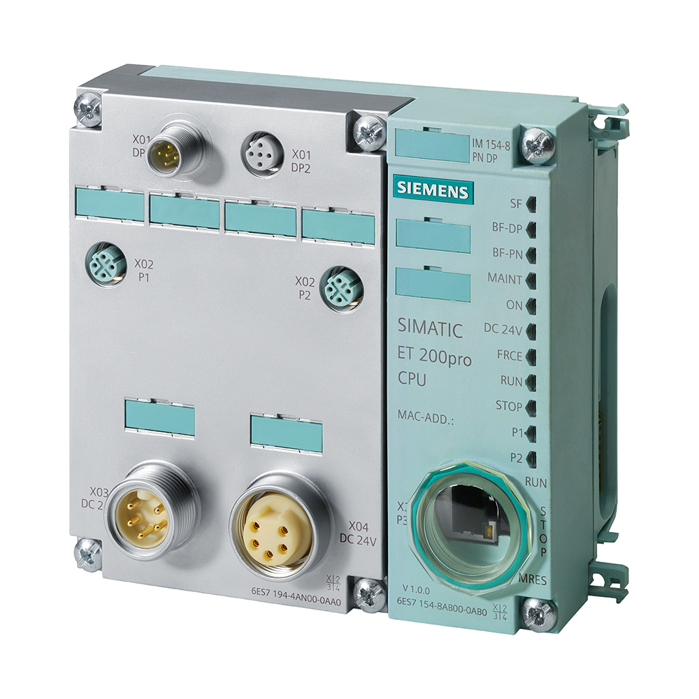 Siemens 6ES7154-8AB01-0AB0 IM 154-8 PN/DP CPU ET-200PRO