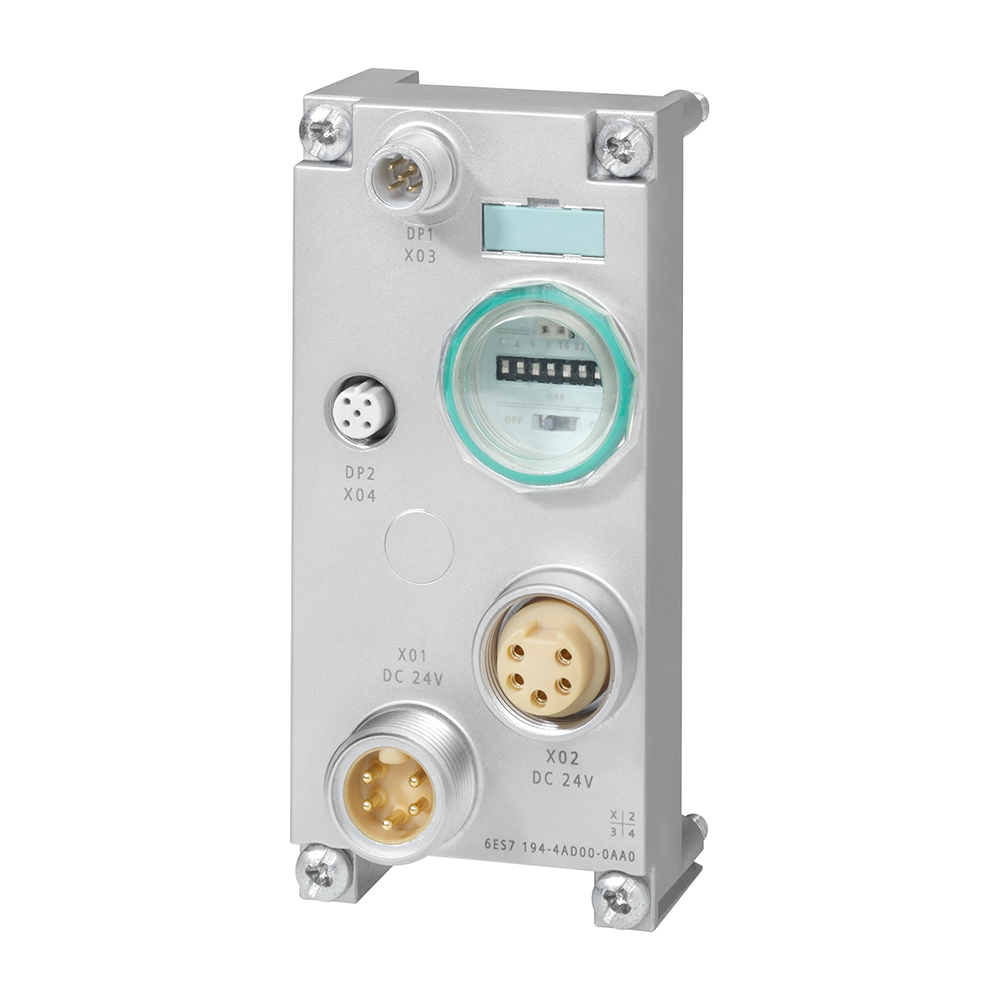 Siemens 6ES7194-4AD00-0AA0 CM IM DP M12, 7/8'' ET-200PRO