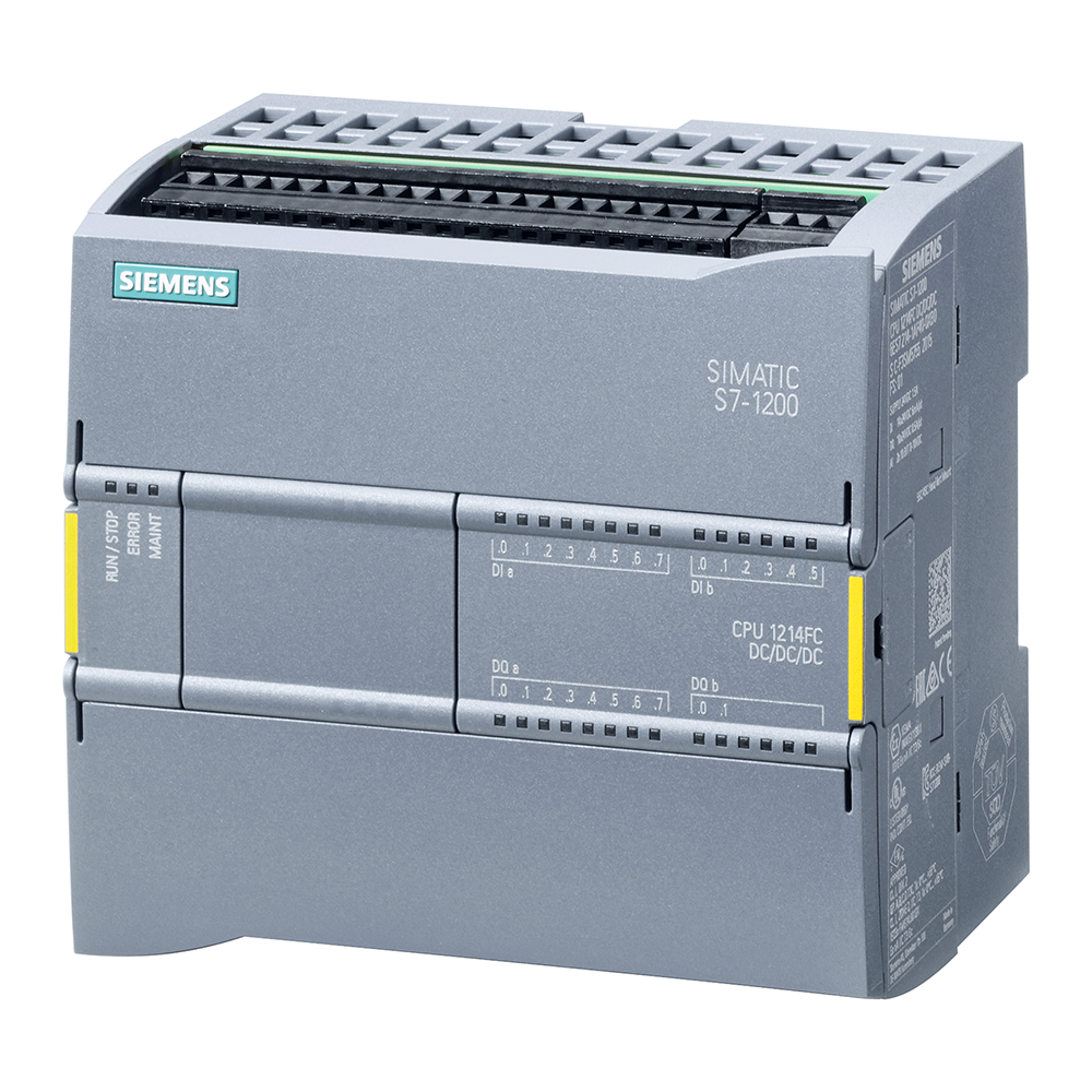 Siemens 6ES7214-1AF40-0XB0 DC/DC/DC 14DI / 10DO, 2AI S7-1200 CPU