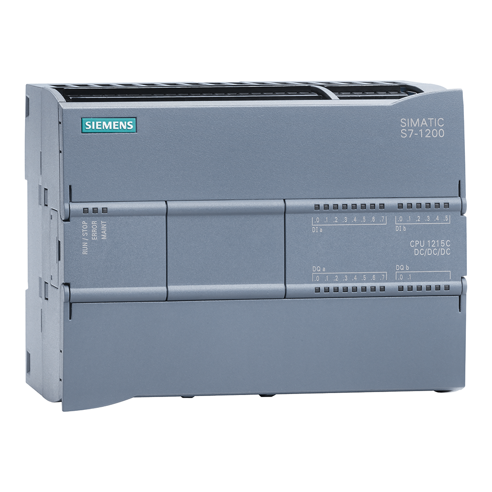 Siemens 6ES7215-1AG40-0XB0 CPU 1215C 14DI / 10DO, 2AI / 2AO CPU S7-1200