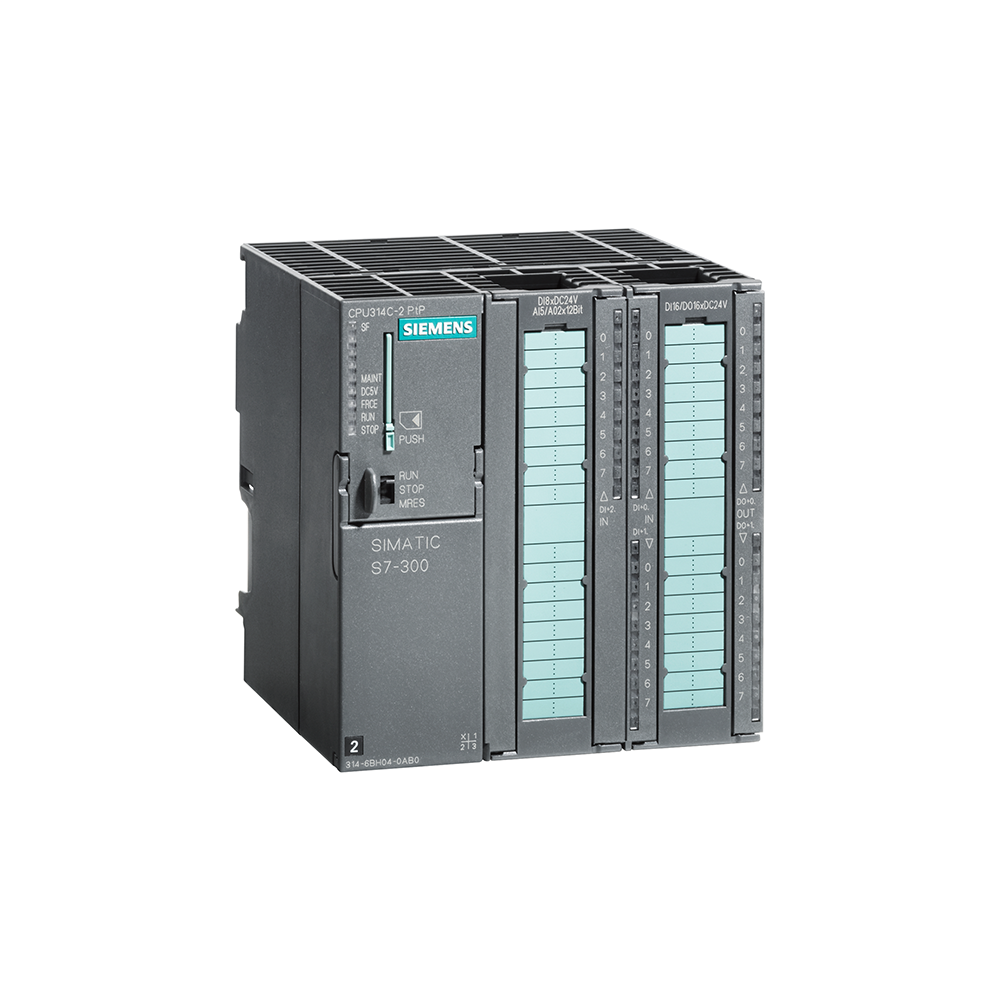 Siemens 6ES7314-6BH04-0AB0 CPU 314C-2PtP S7-300 Modül ve CPU
