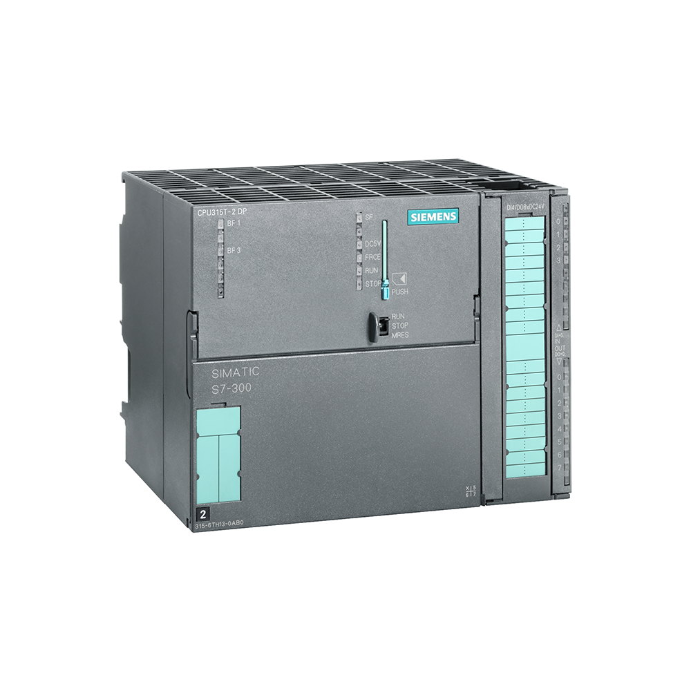 Siemens 6ES7315-6TH13-0AB0 CPU 315T-2DP 256 KB Teknolojik CPU S7-300T