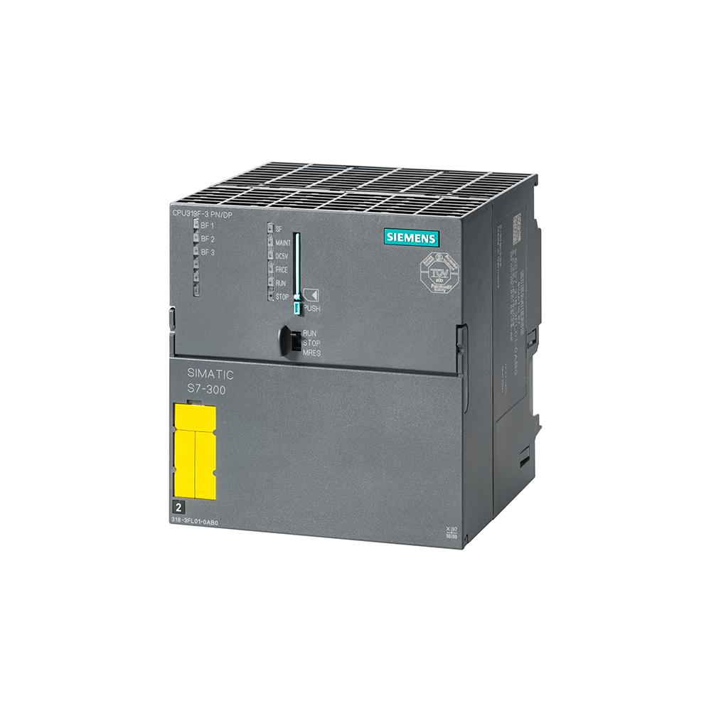 Siemens 6ES7318-3FL01-0AB0 CPU 319F-3PN/D 2.5 MB Failsafe CPU S7-300F