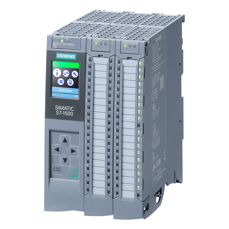 Siemens 6ES7511-1CK00-0AB0 SIMATIC S7-1500 Kompakt CPU 1511C-1 PN