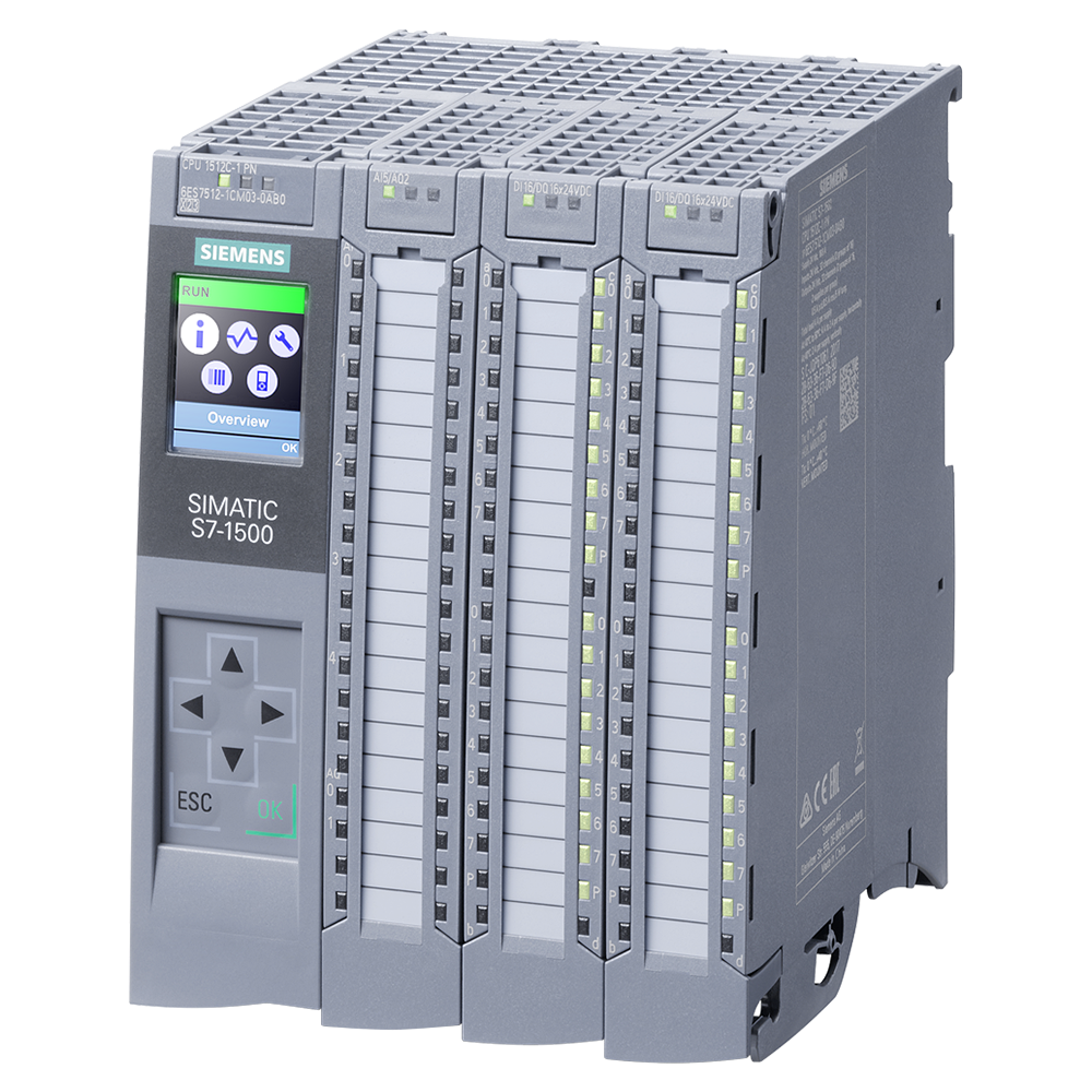 Siemens 6ES7512-1CK01-0AB0 CPU 1512C-1 PN S7-1500 Müdül ve CPU
