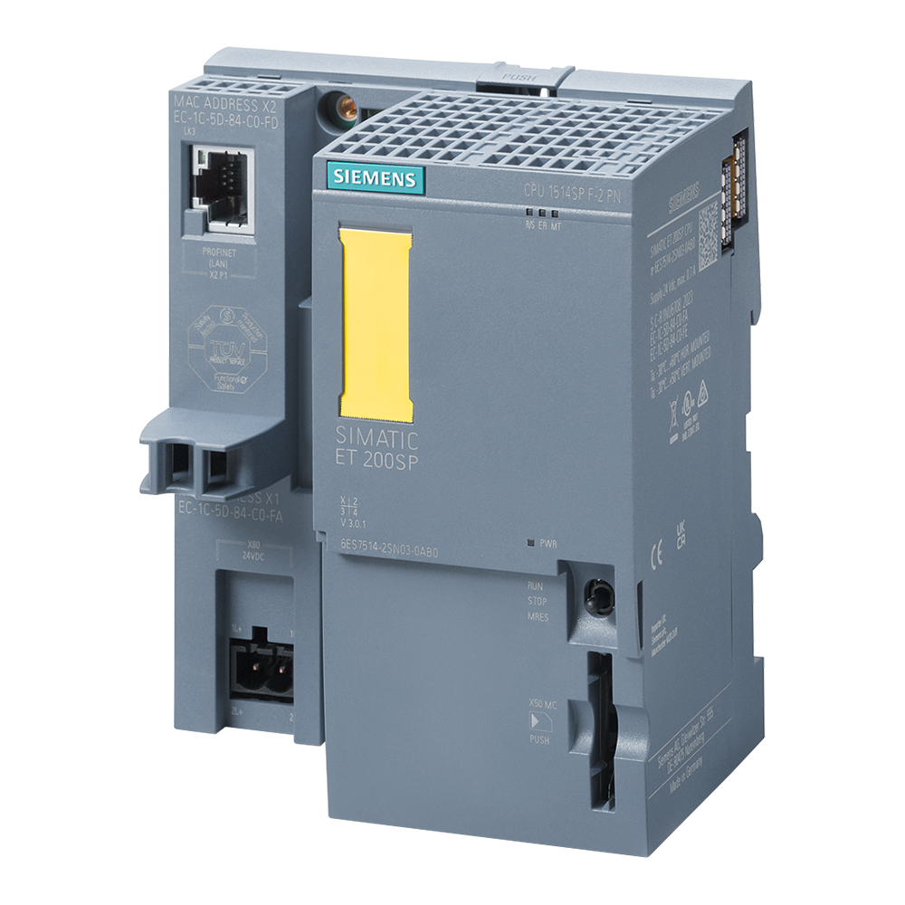 Siemens 6ES7514-2SN03-0AB0 CPU 1514SP F-2 PN ET-200SP