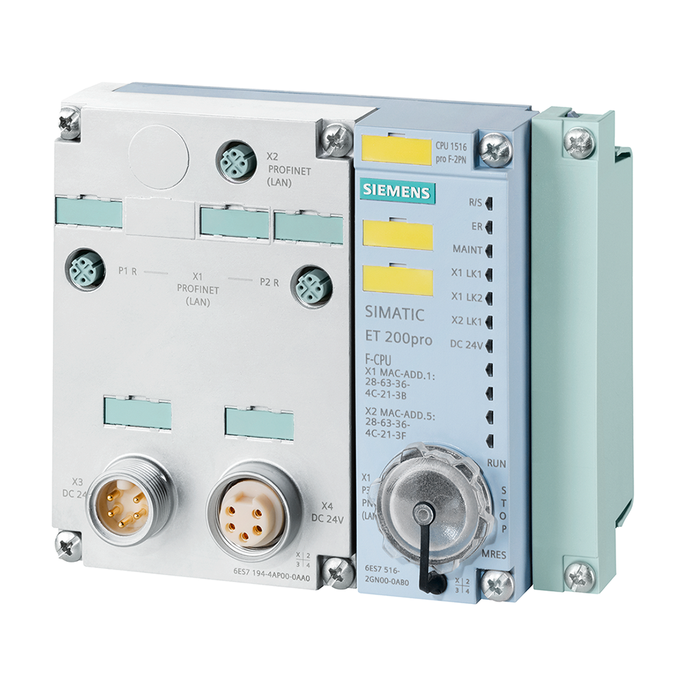 Siemens 6ES7516-2GN00-0AB0 CPU 1516PRO F-2 ET-200PRO