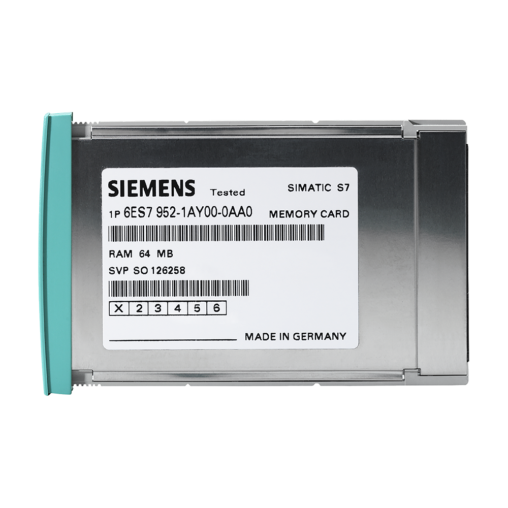 Siemens 6ES7952-0AF00-0AA0 Hafıza Kart Modülü S7-400 CPU ve Modül