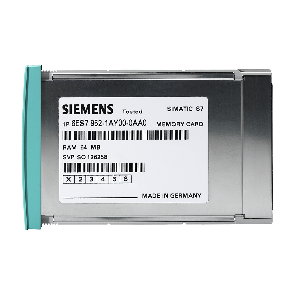 Siemens 6ES7952-0KF00-0AA0 Hafıza Kart Modülü S7-400 CPU ve Modül