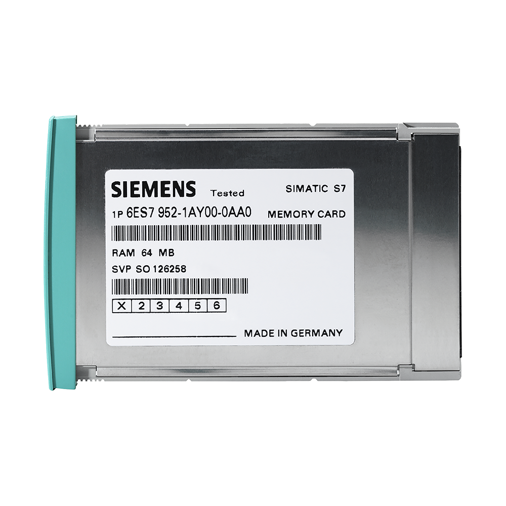 Siemens 6ES7952-1AK00-0AA0 Hafıza Kart Modülü S7-400 CPU ve Modül