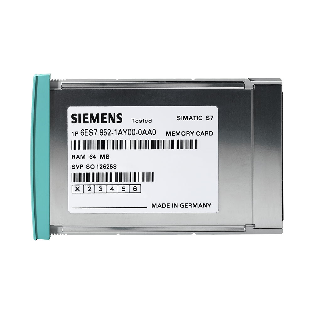Siemens 6ES7952-1AM00-0AA0 Hafıza Kart Modülü S7-400 CPU ve Modül