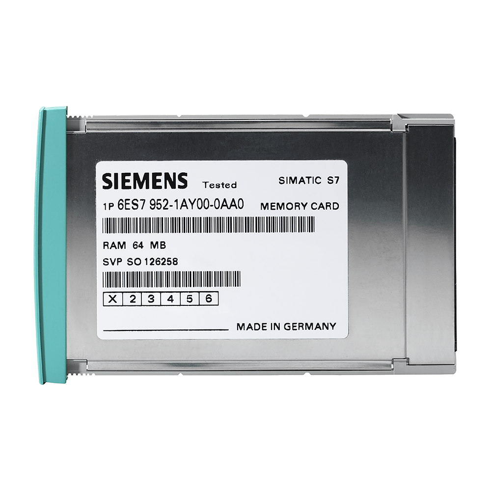 Siemens 6ES7952-1KL00-0AA0 Hafıza Kart Modülü S7-400 CPU ve Modül