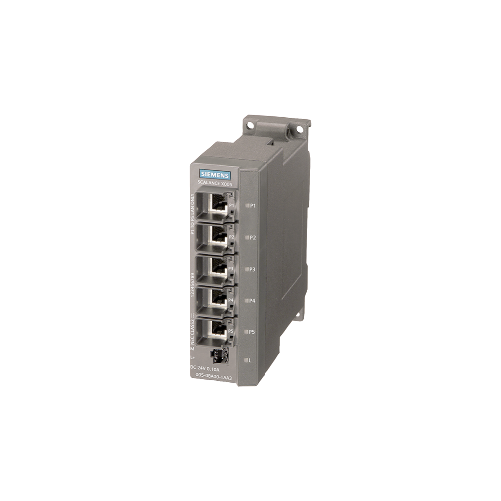 Siemens 6GK5005-0BA00-1AA3 Scalance X005 Switch