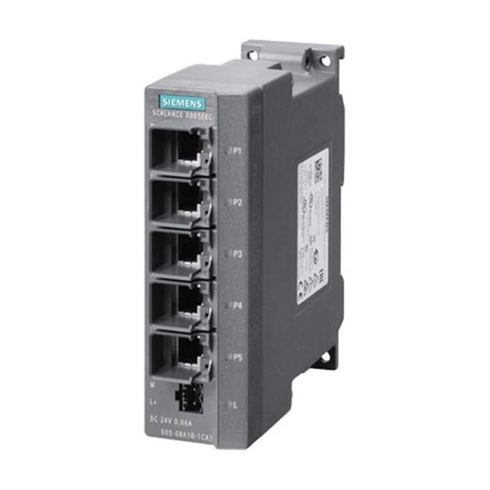 Siemens 6GK5005-0BA10-1CA3 SCALANCE X005 TS Scalance / Haberleşme Sistemleri