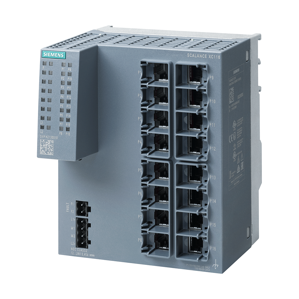 Siemens 6GK5116-0BA00-2AC2 SCALANCE XC116 Scalance / Haberleşme Sistemleri