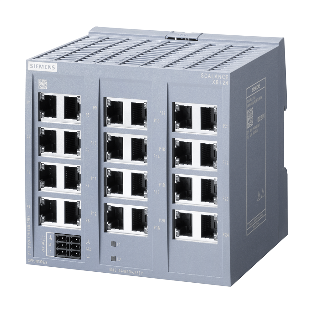 Siemens 6GK5124-0BA00-2AB2 SCALANCE XB124 Scalance / Haberleşme Sistemleri