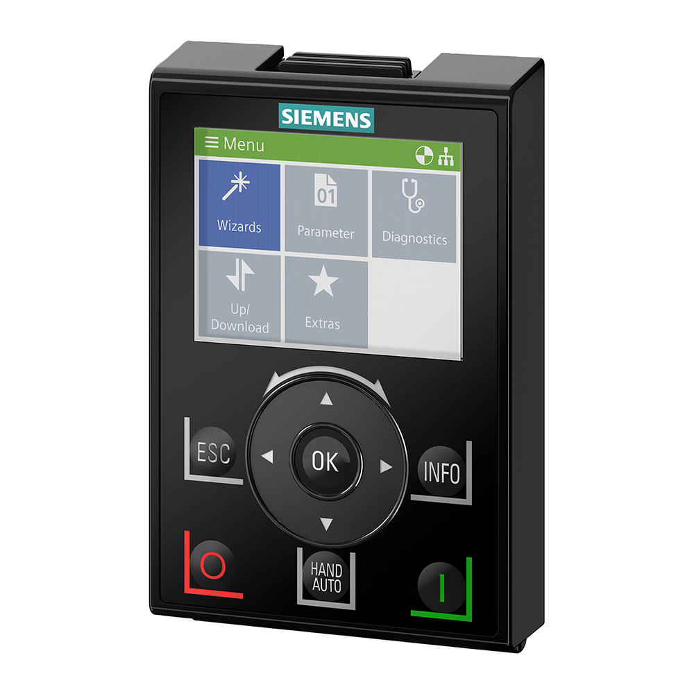 Siemens 6SL3255-0AA00-4JA2 IOP-2 Gelişmiş Operatör Paneli G120 / G120CAksesuar